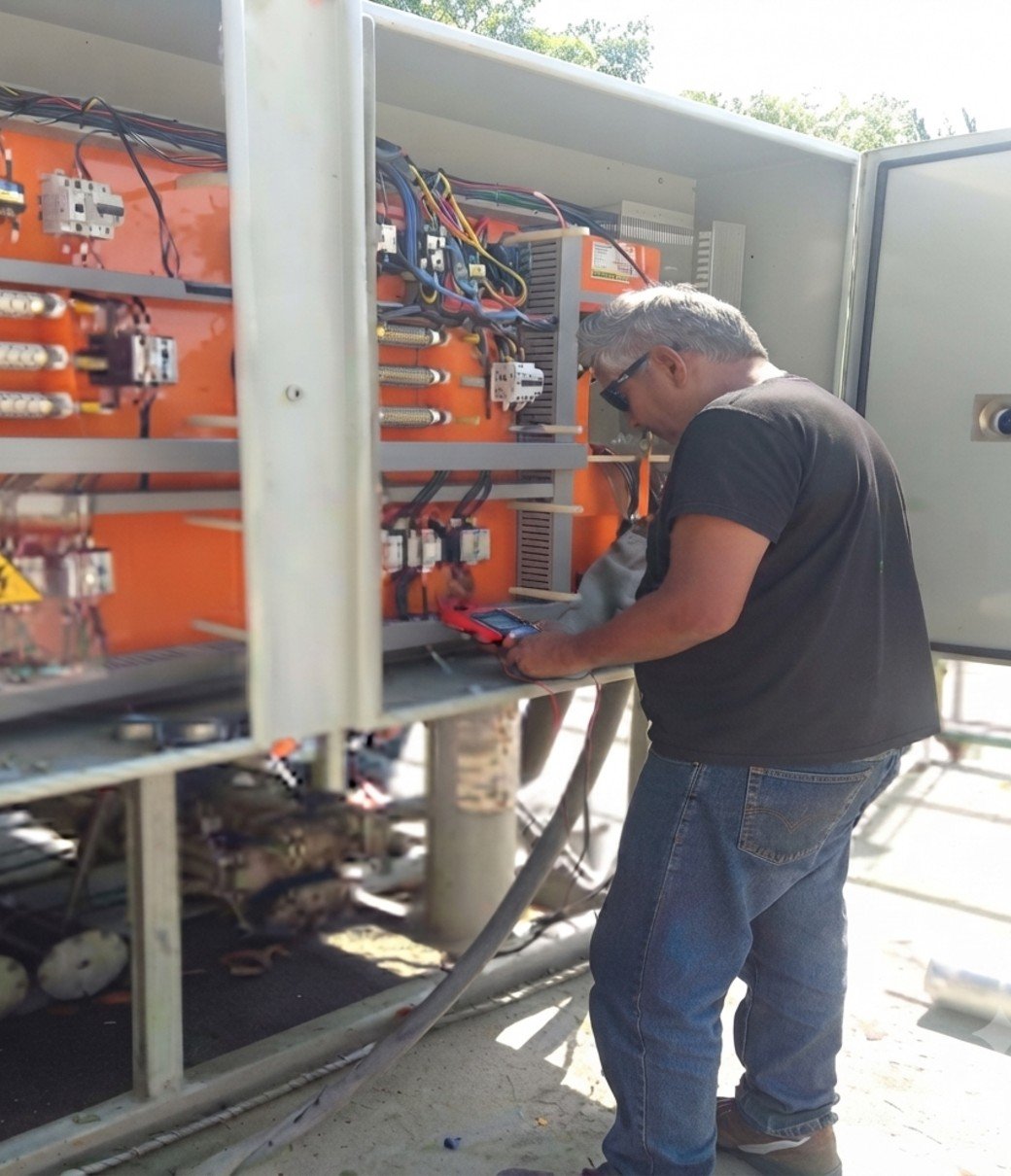 Personal técnico de Conypro RM en obra